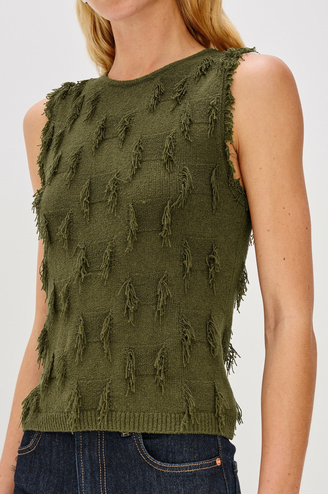 VIDANA TOP - OLIVE| Rails online