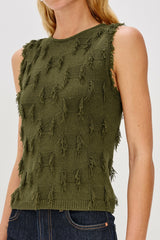 VIDANA TOP - OLIVE| Rails online
