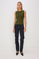 VIDANA TOP - OLIVE| Rails online