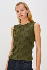 VIDANA TOP - OLIVE| Rails online