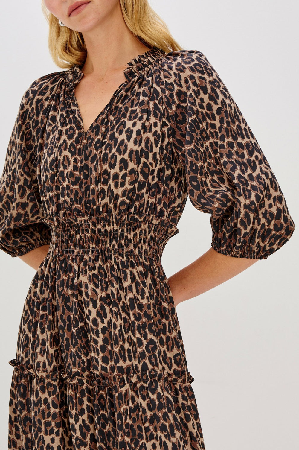 CATERINE DRESS - BROWN NALA| Rails for sale