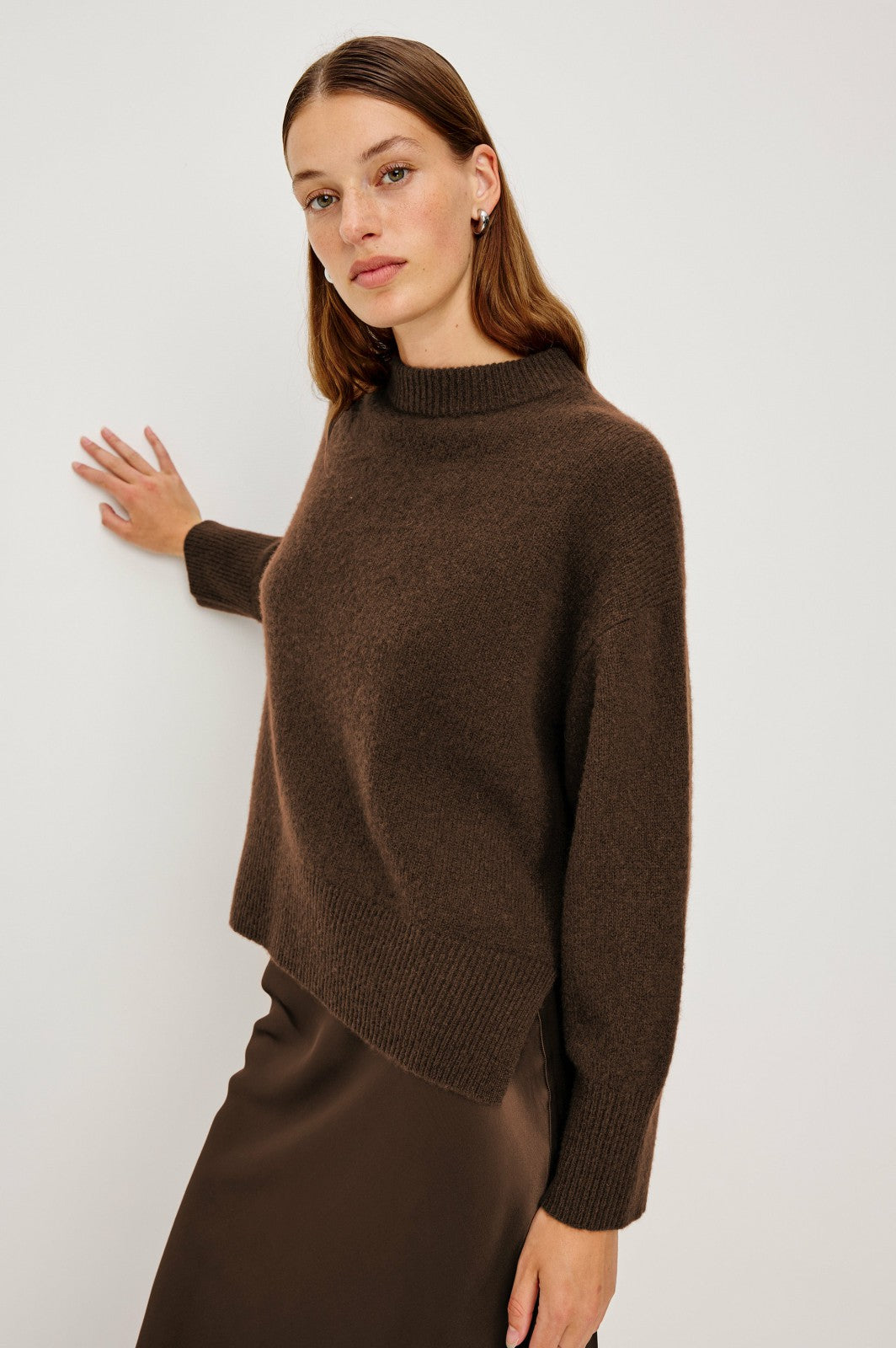 MIRANDA SWEATER - CHOCOLATE| Rails online