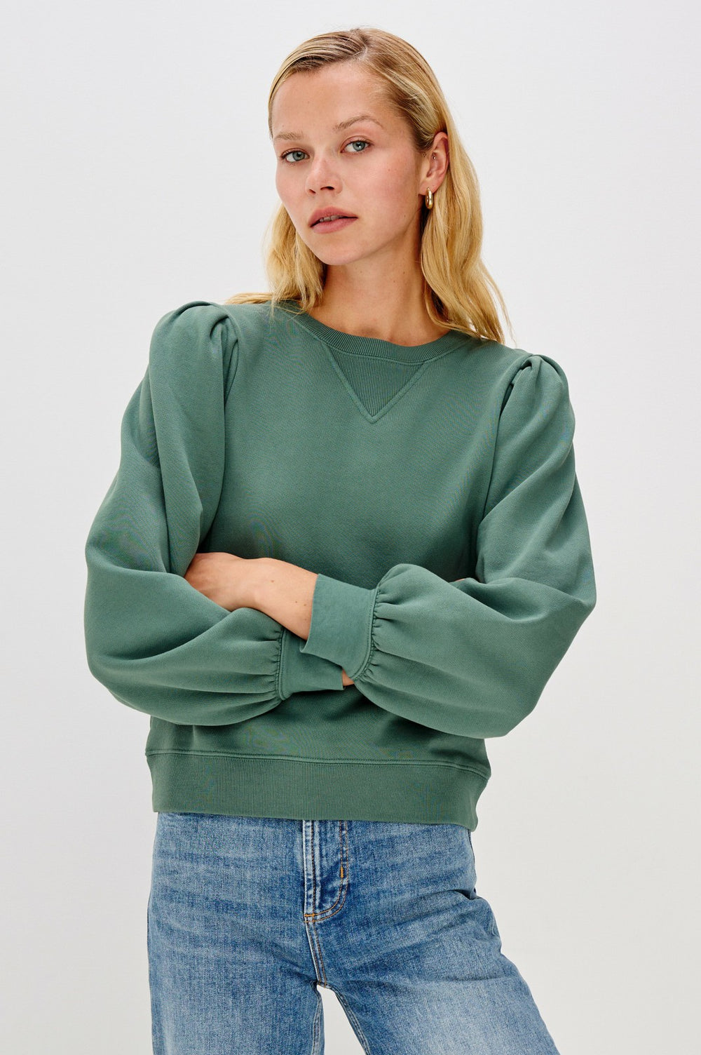 TIFFANY SWEATSHIRT - LAKE| Rails outlet