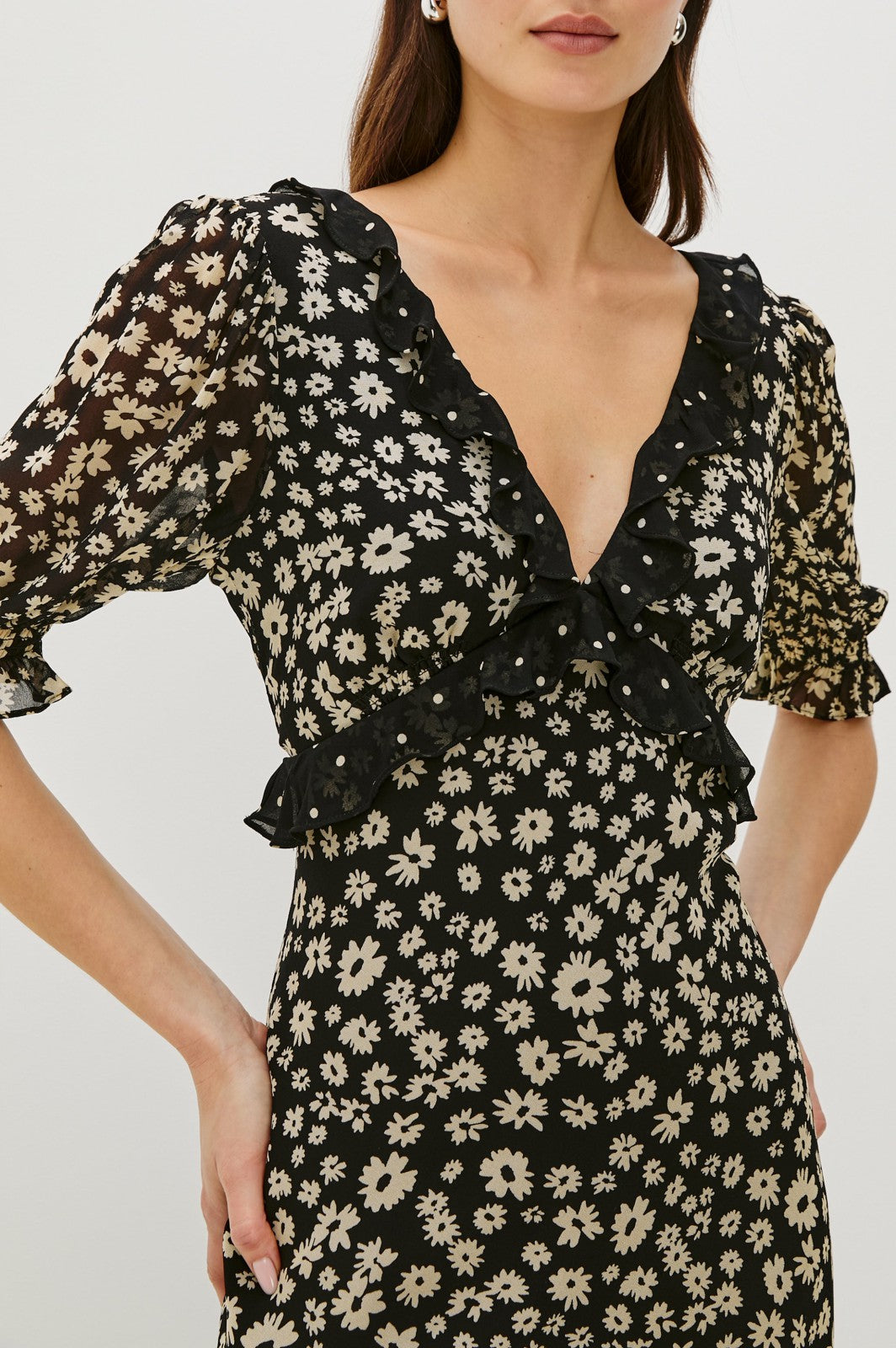 ANNMARIE DRESS - DAISY DOT COMBO| Rails discount