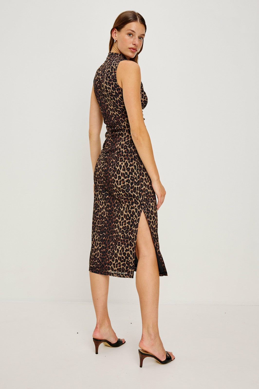 REBECCA DRESS - BROWN NALA| Rails on sale