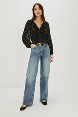 HONORA TOP - POLKA DOTS| Rails discount