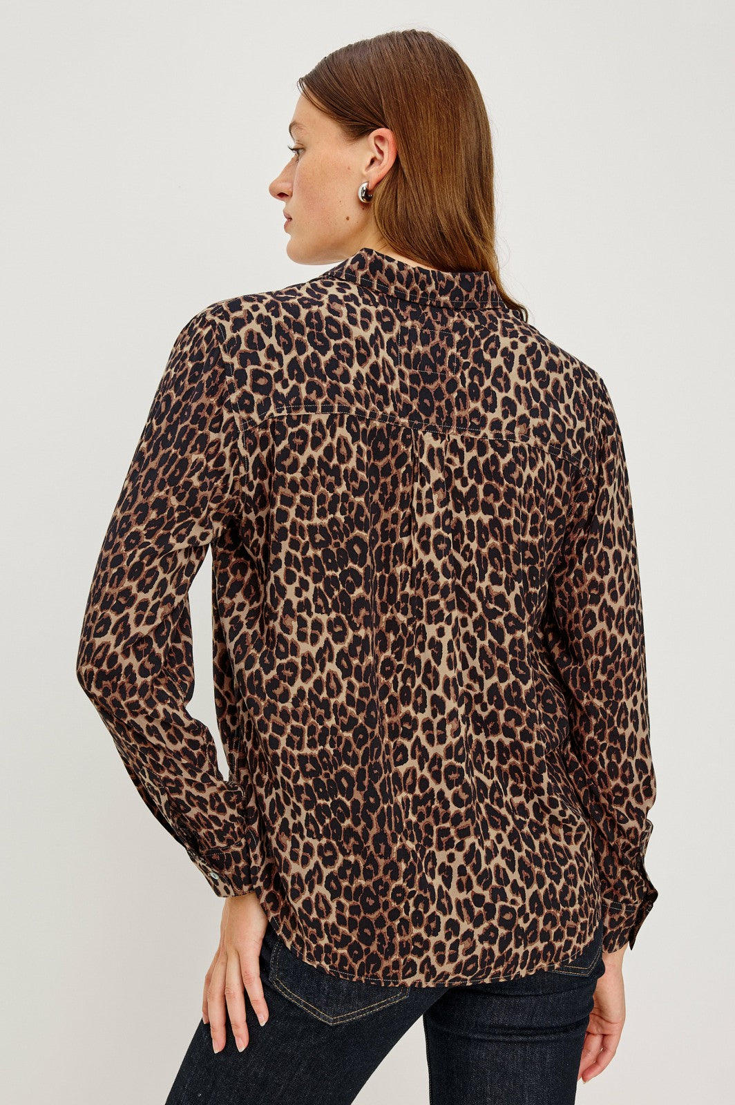 JOSEPHINE SHIRT - BROWN NALA| Rails outlet