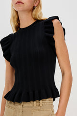 MARCI SWEATER - BLACK| Rails for sale