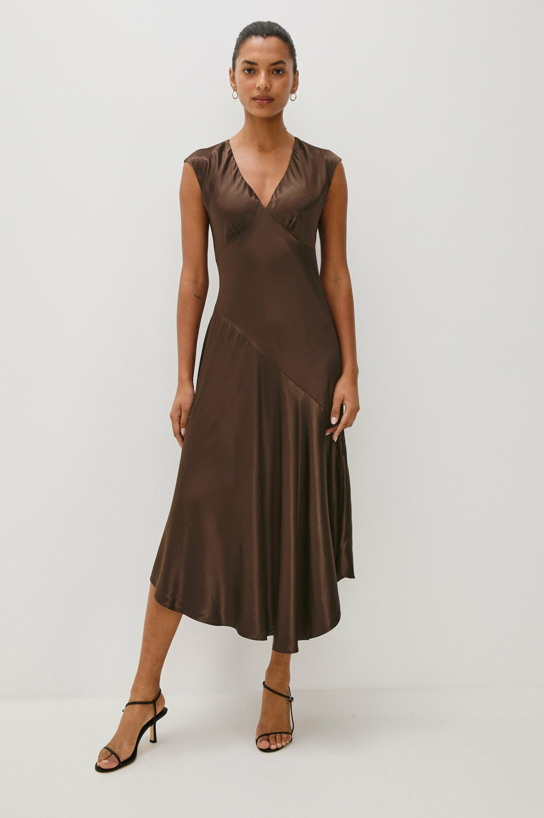 ELENI DRESS - ESPRESSO| Rails outlet