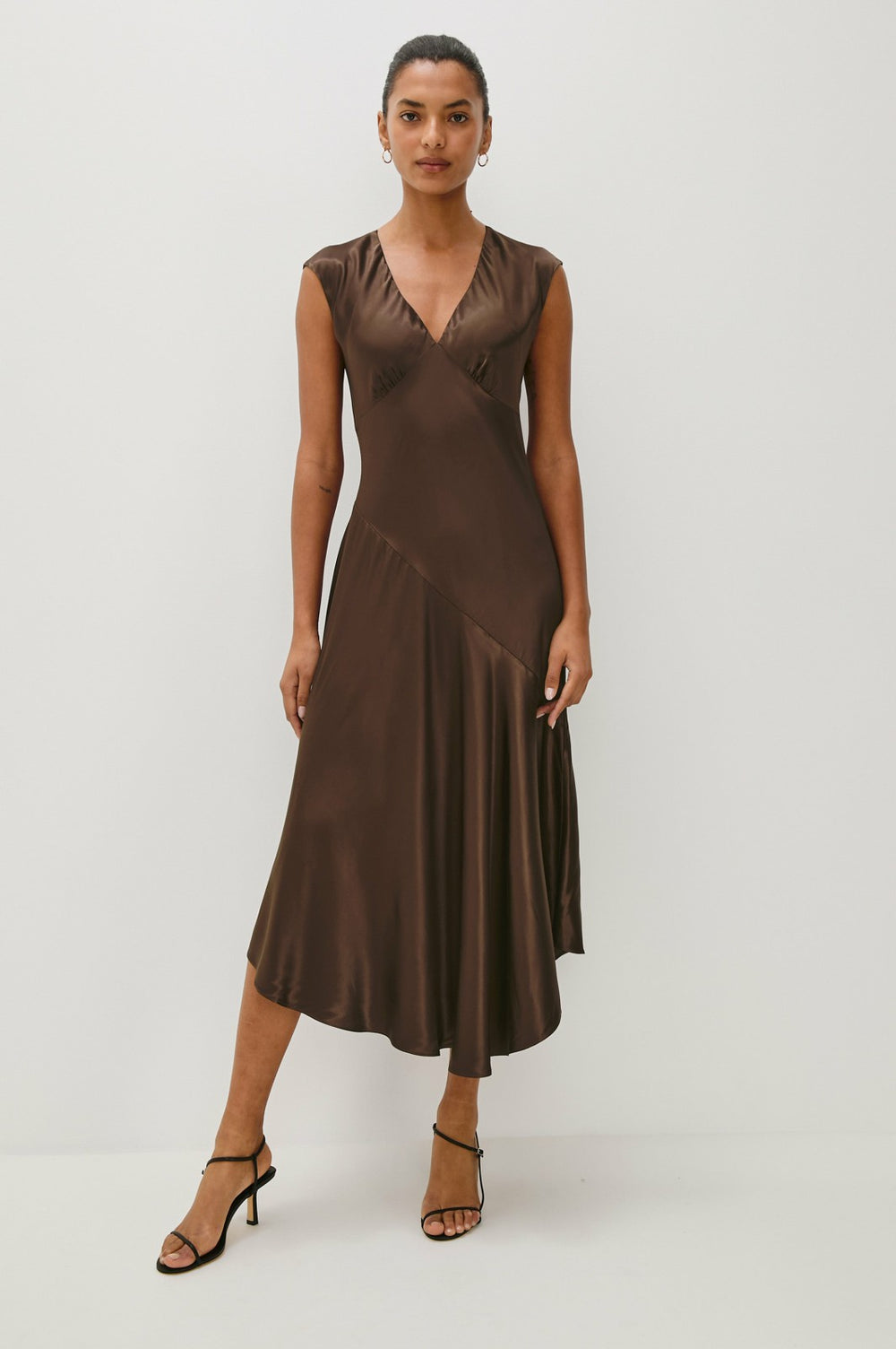 ELENI DRESS - ESPRESSO| Rails outlet