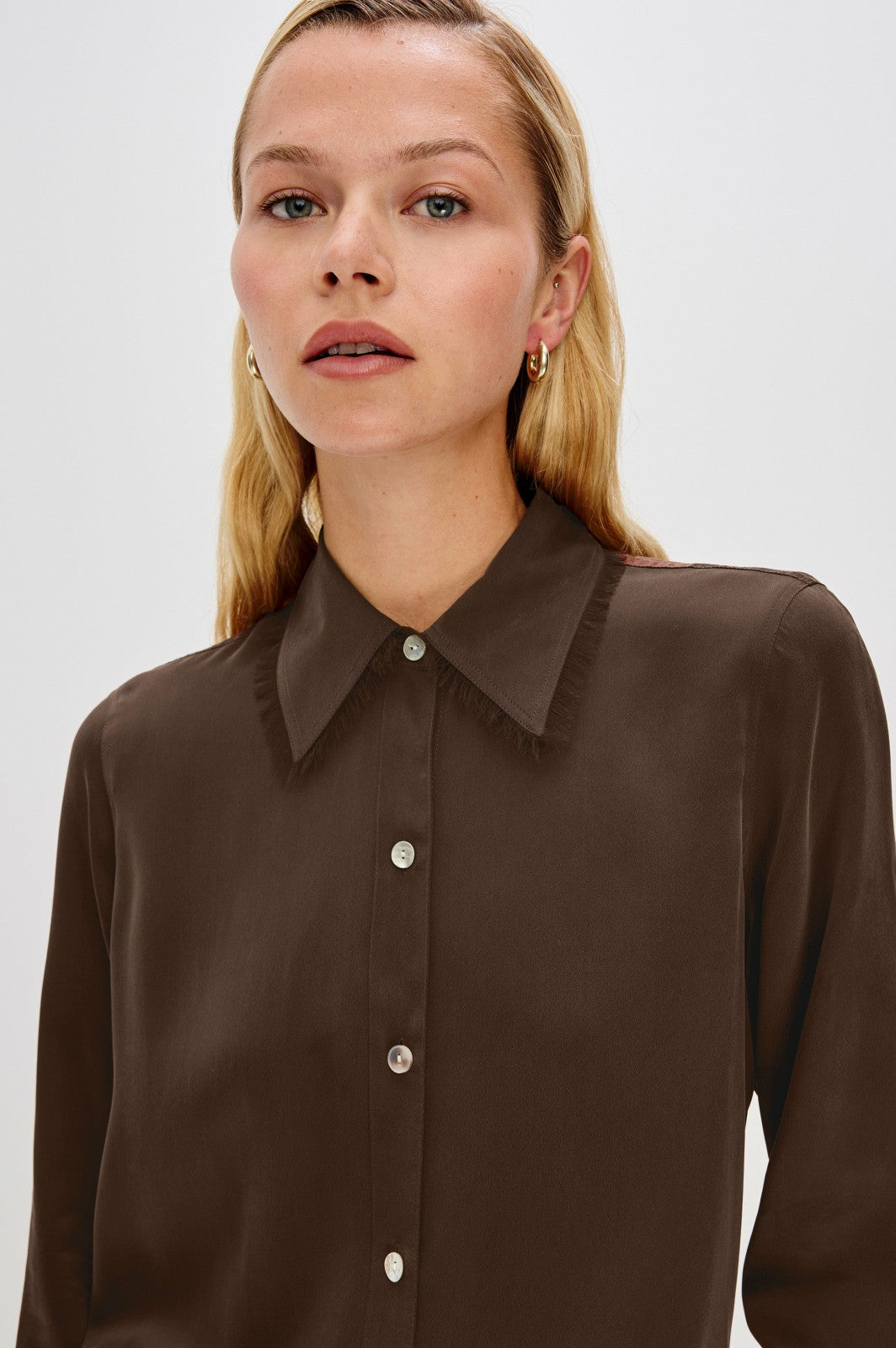 ABBEY SHIRT - ESPRESSO| Rails sale