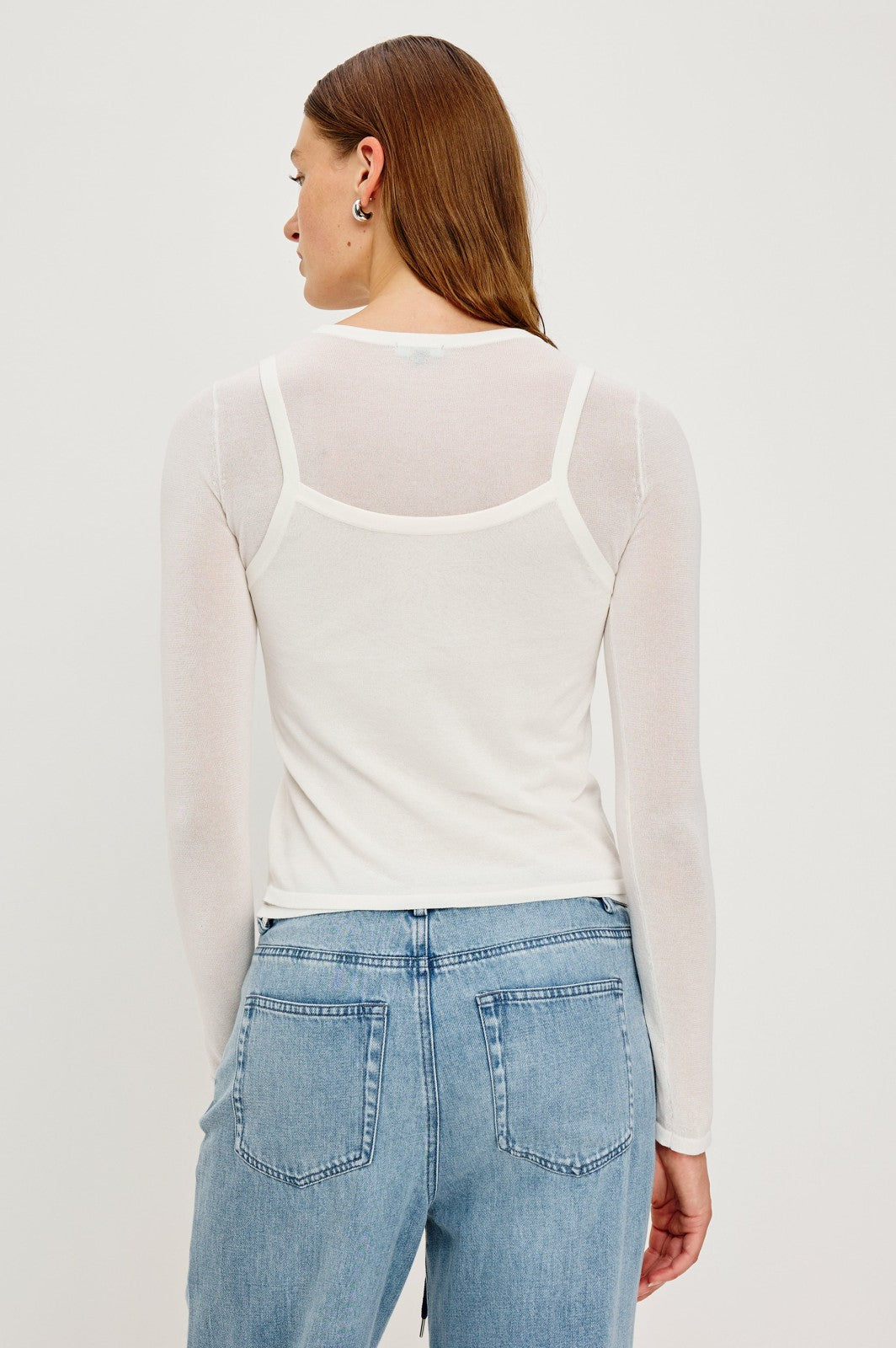 LOVISA TOP - WHITE| Rails on sale