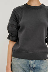 AGGY TOP - WASHED BLACK| Rails near me