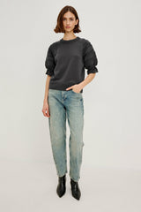 AGGY TOP - WASHED BLACK| Rails near me