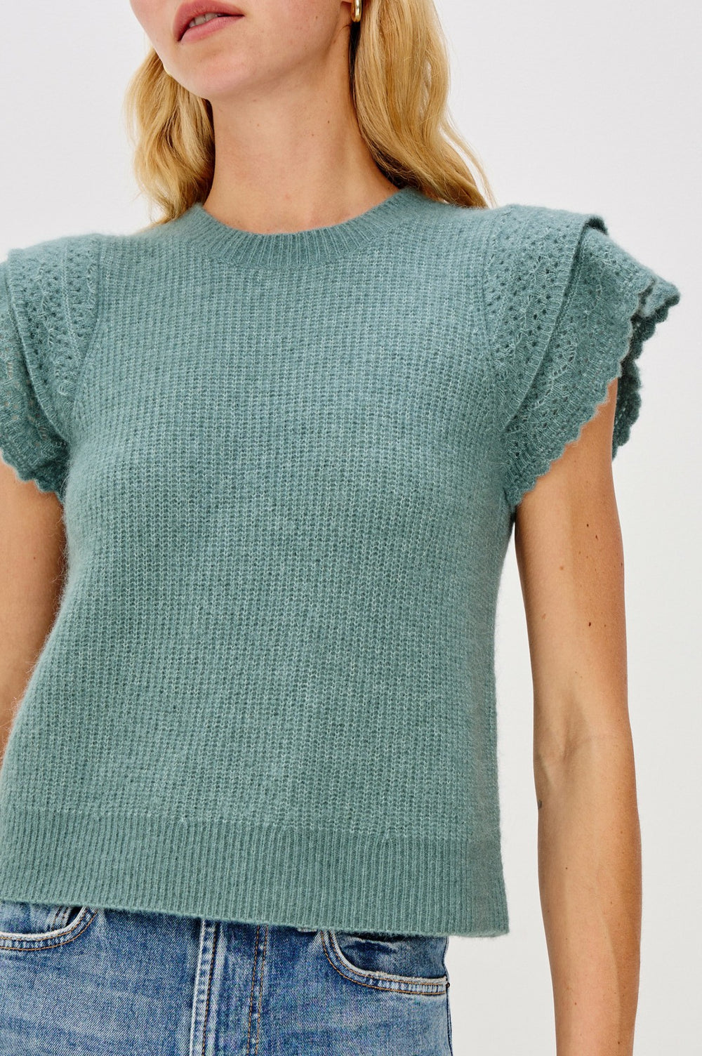 STASIA TOP - TEAL| Rails online