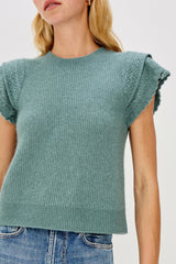 STASIA TOP - TEAL| Rails online