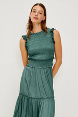 VIVIER DRESS - LAKE| Rails online