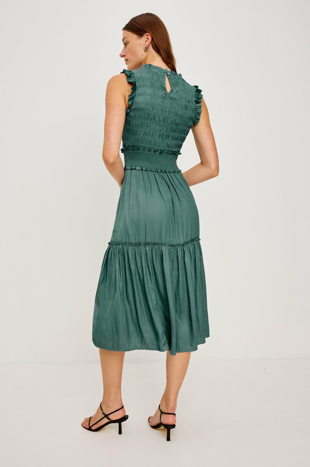 VIVIER DRESS - LAKE| Rails online