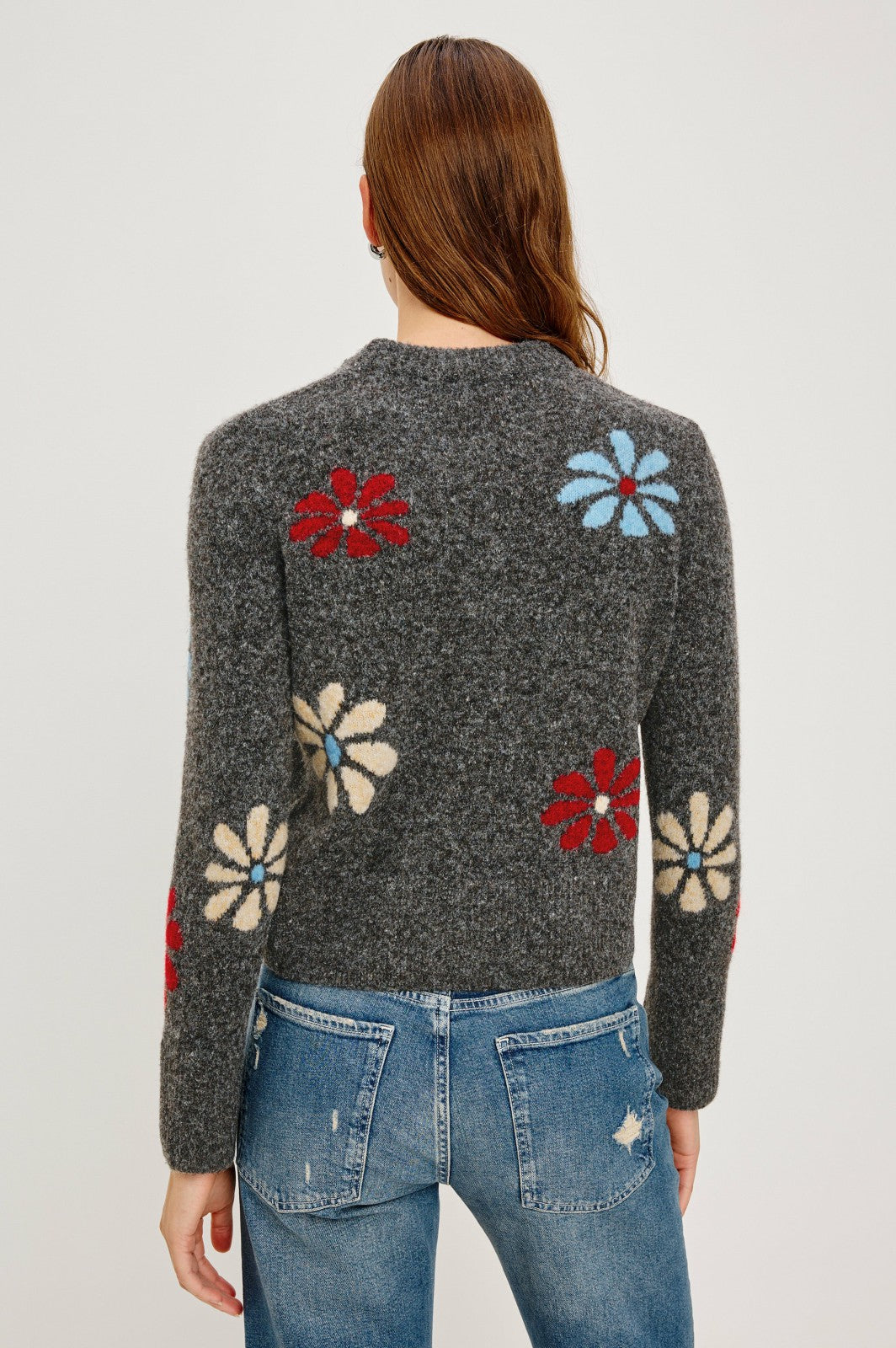 ANISE SWEATER - CHARCOAL WINTER FLORAL| Rails sale