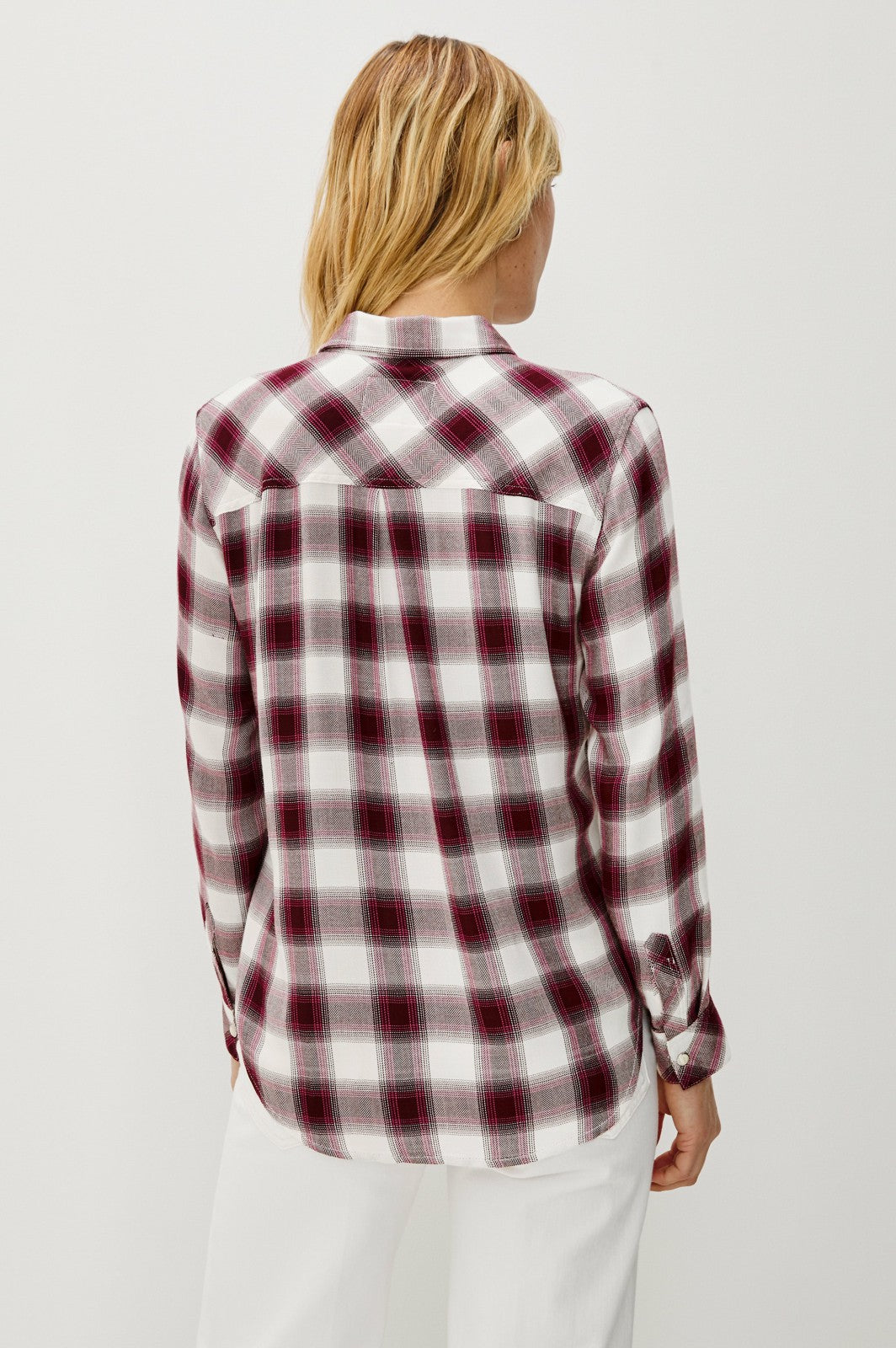 HUNTER SHIRT - RASPBERRY WINE| Rails US