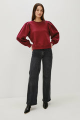 TIFFANY SWEATSHIRT - MERLOT| Rails discount