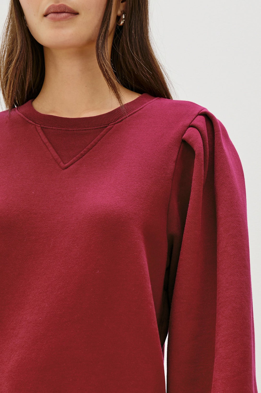 TIFFANY SWEATSHIRT - MERLOT| Rails discount