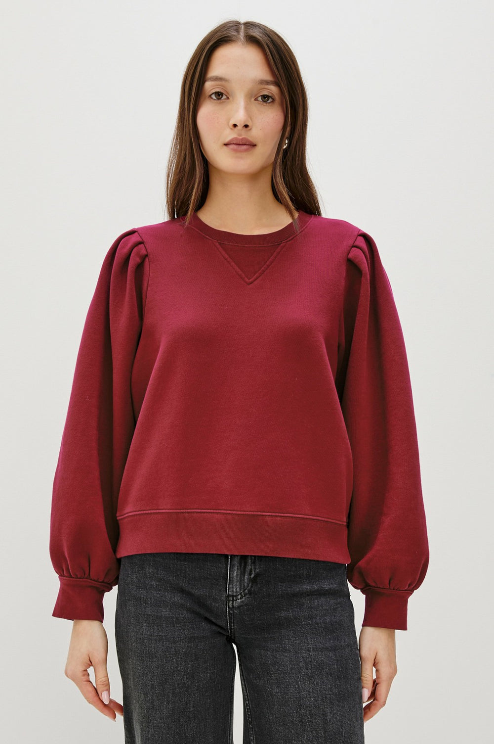 TIFFANY SWEATSHIRT - MERLOT| Rails discount