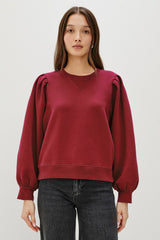 TIFFANY SWEATSHIRT - MERLOT| Rails discount