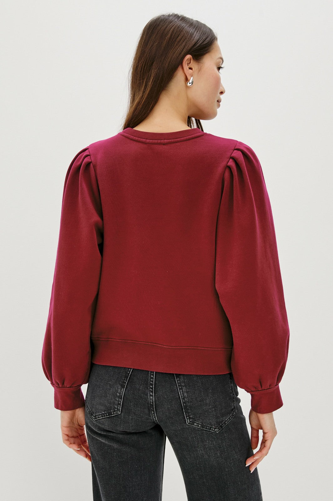 TIFFANY SWEATSHIRT - MERLOT| Rails discount