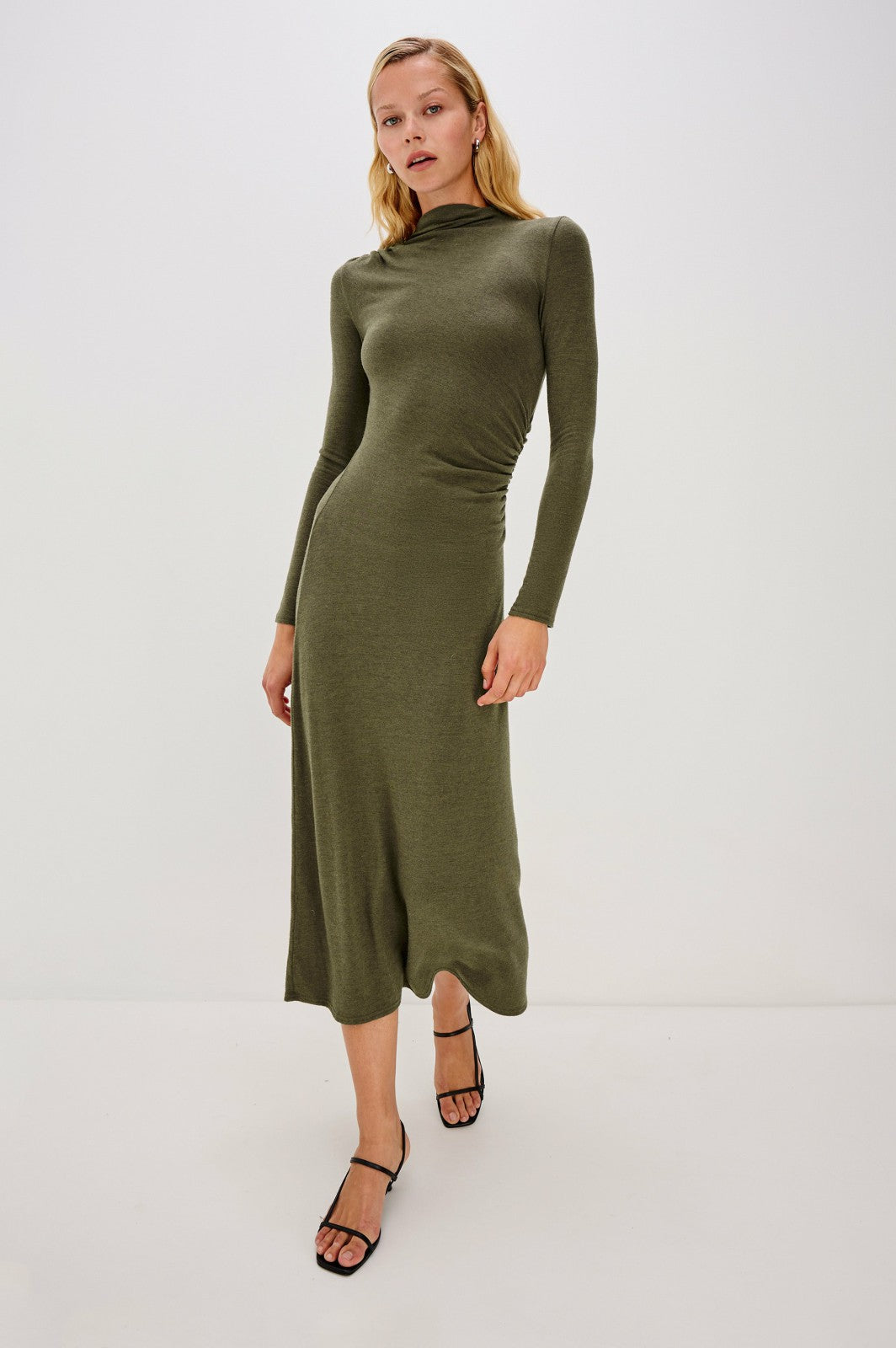MARGARET DRESS - HEATHER OLIVE| Rails near me