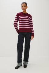 ALISE SWEATER - MULBERRY STRIPE| Rails for sale