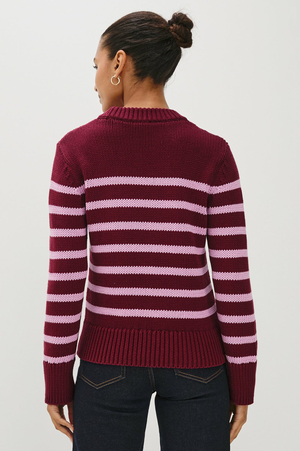 ALISE SWEATER - MULBERRY STRIPE| Rails for sale