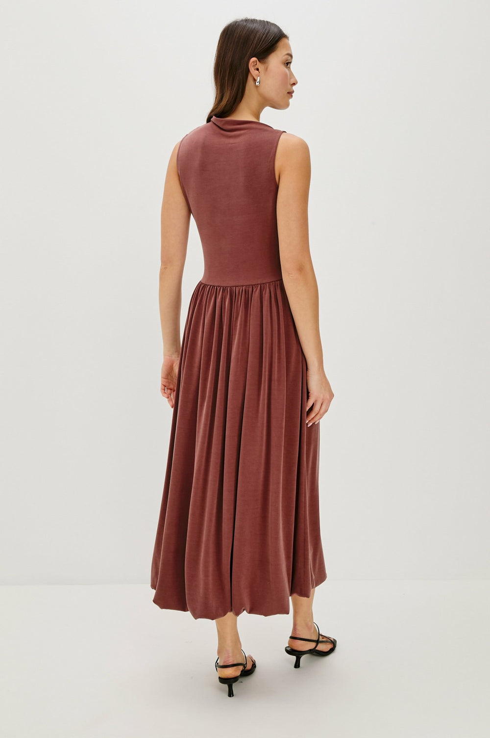 BRINA DRESS - OXBLOOD| Rails discount