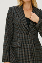 DORIS BLAZER - GLASGOW CHECK| Rails US