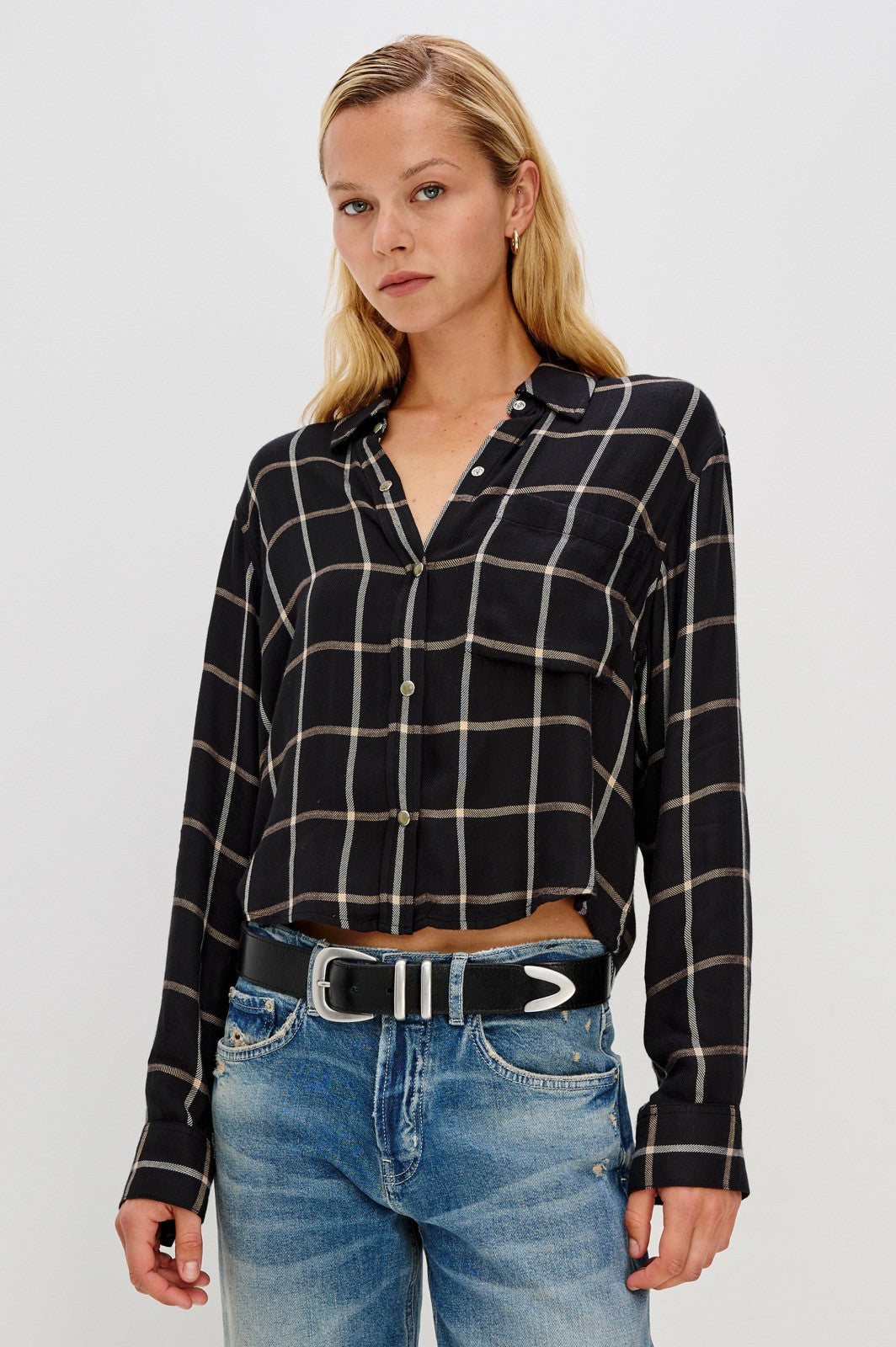 MALIN SHIRT - ONYX SAND BIRCH| Rails online