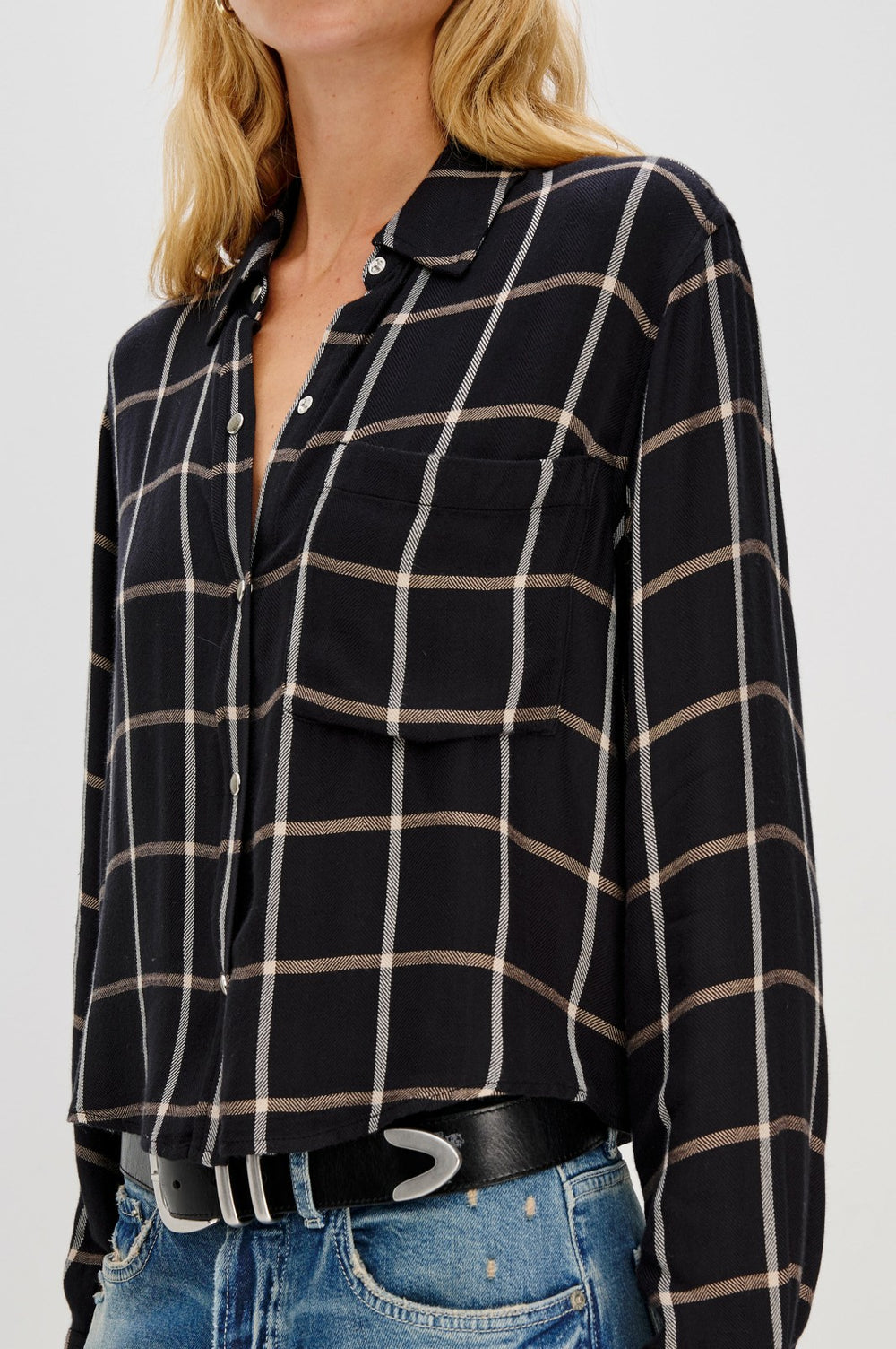 MALIN SHIRT - ONYX SAND BIRCH| Rails online