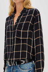 MALIN SHIRT - ONYX SAND BIRCH| Rails online