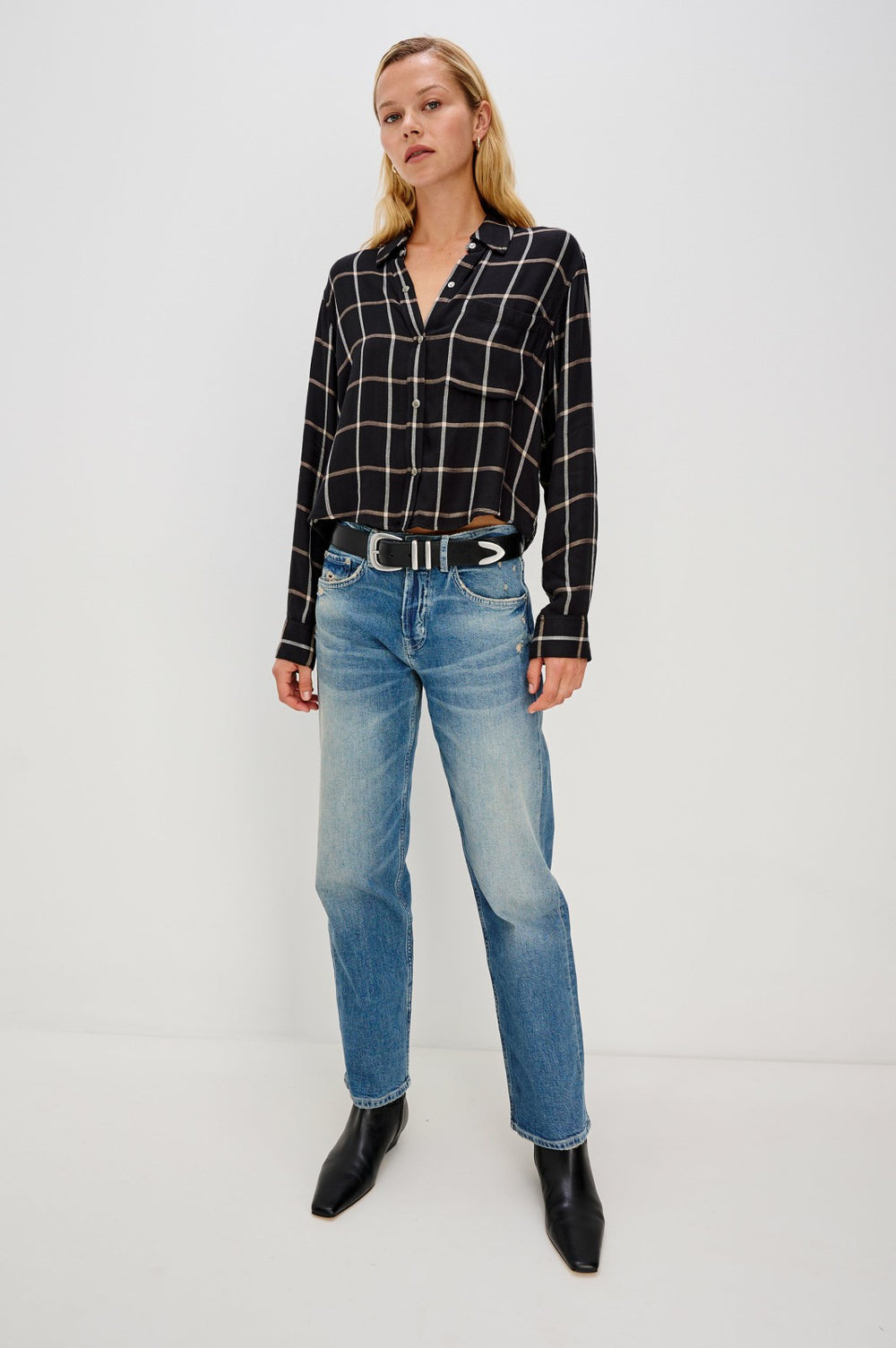 MALIN SHIRT - ONYX SAND BIRCH| Rails online