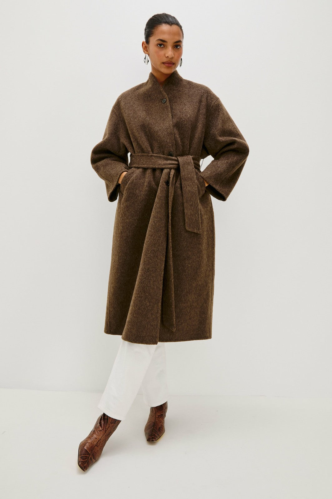 ROLAND COAT - HEATHER UMBER| Rails US