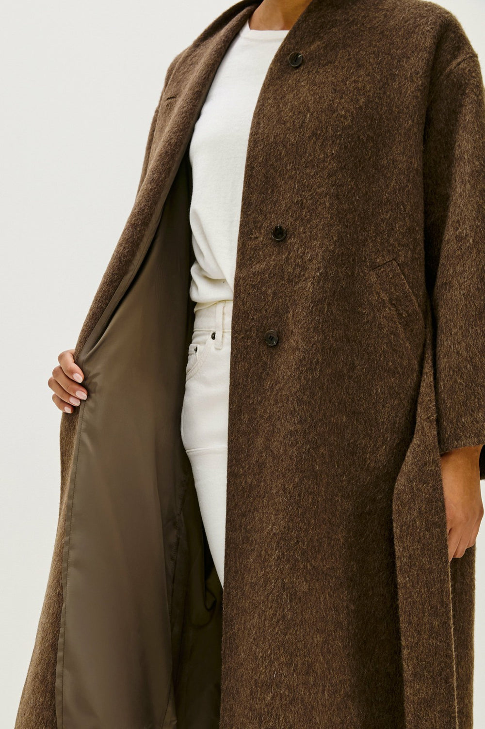 ROLAND COAT - HEATHER UMBER| Rails US