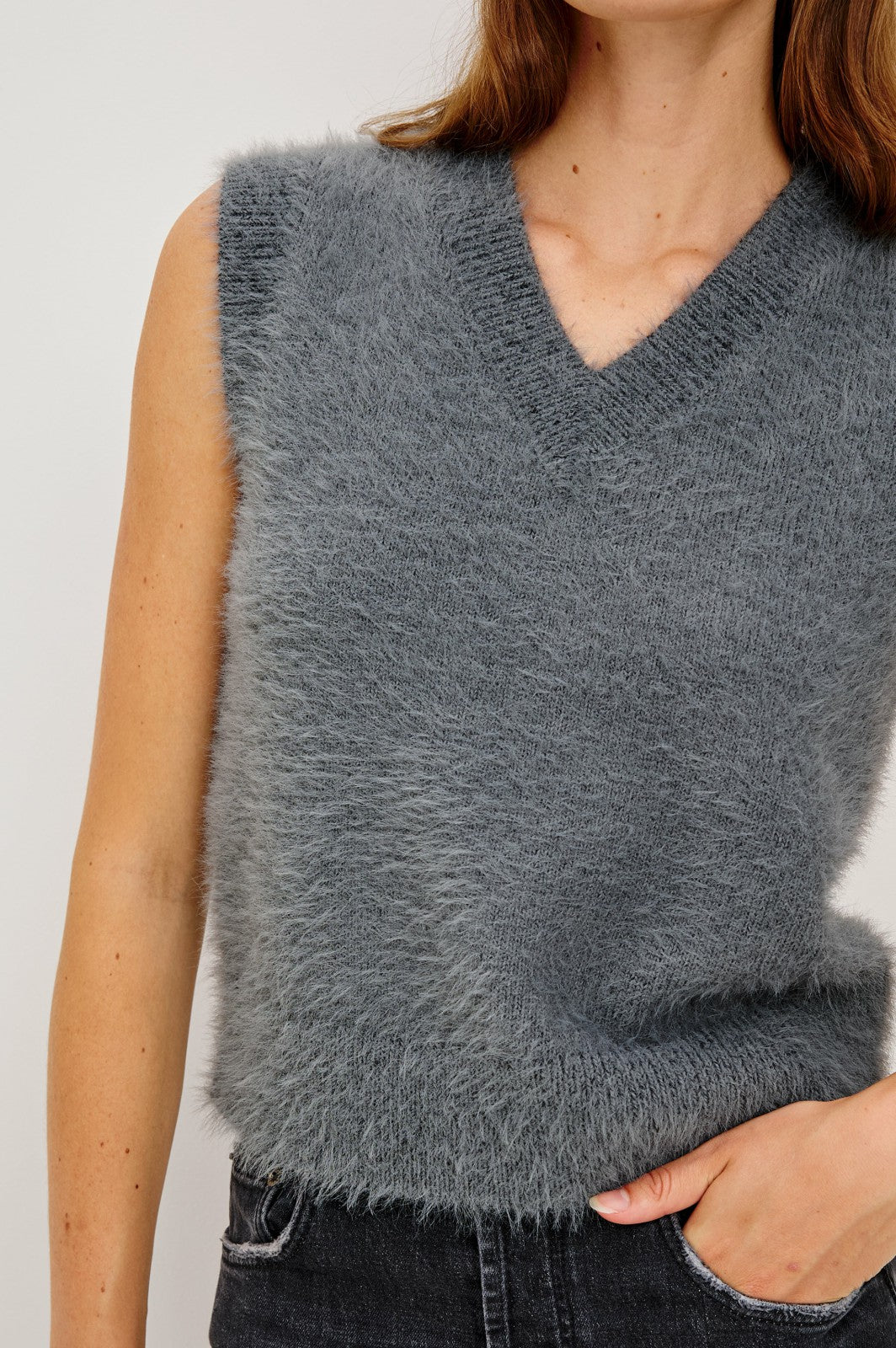 TALLI VEST - HEATHER CHARCOAL| Rails outlet