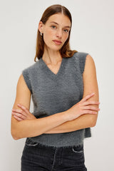 TALLI VEST - HEATHER CHARCOAL| Rails outlet