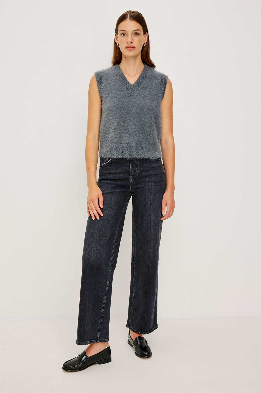 TALLI VEST - HEATHER CHARCOAL| Rails outlet