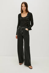 CYRAH TOP - BLACK LACE| Rails sale