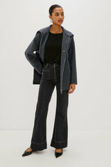 SILVES JACKET - CHARCOAL| Rails outlet