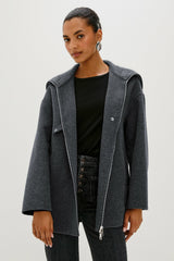 SILVES JACKET - CHARCOAL| Rails outlet