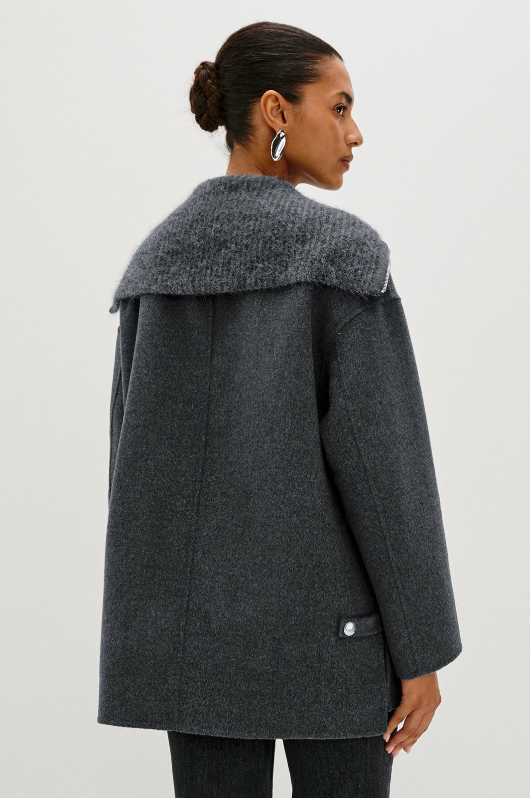 SILVES JACKET - CHARCOAL| Rails outlet
