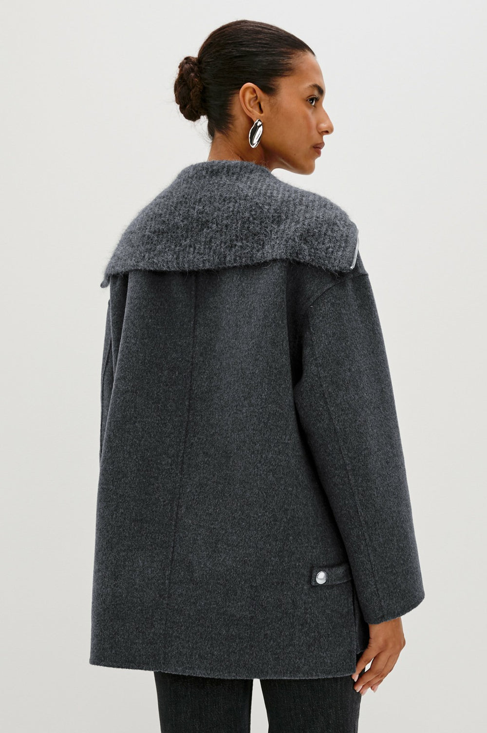 SILVES JACKET - CHARCOAL| Rails outlet