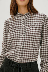 ALANNA SHIRT - CHOCOLATE CHIP| Rails for sale