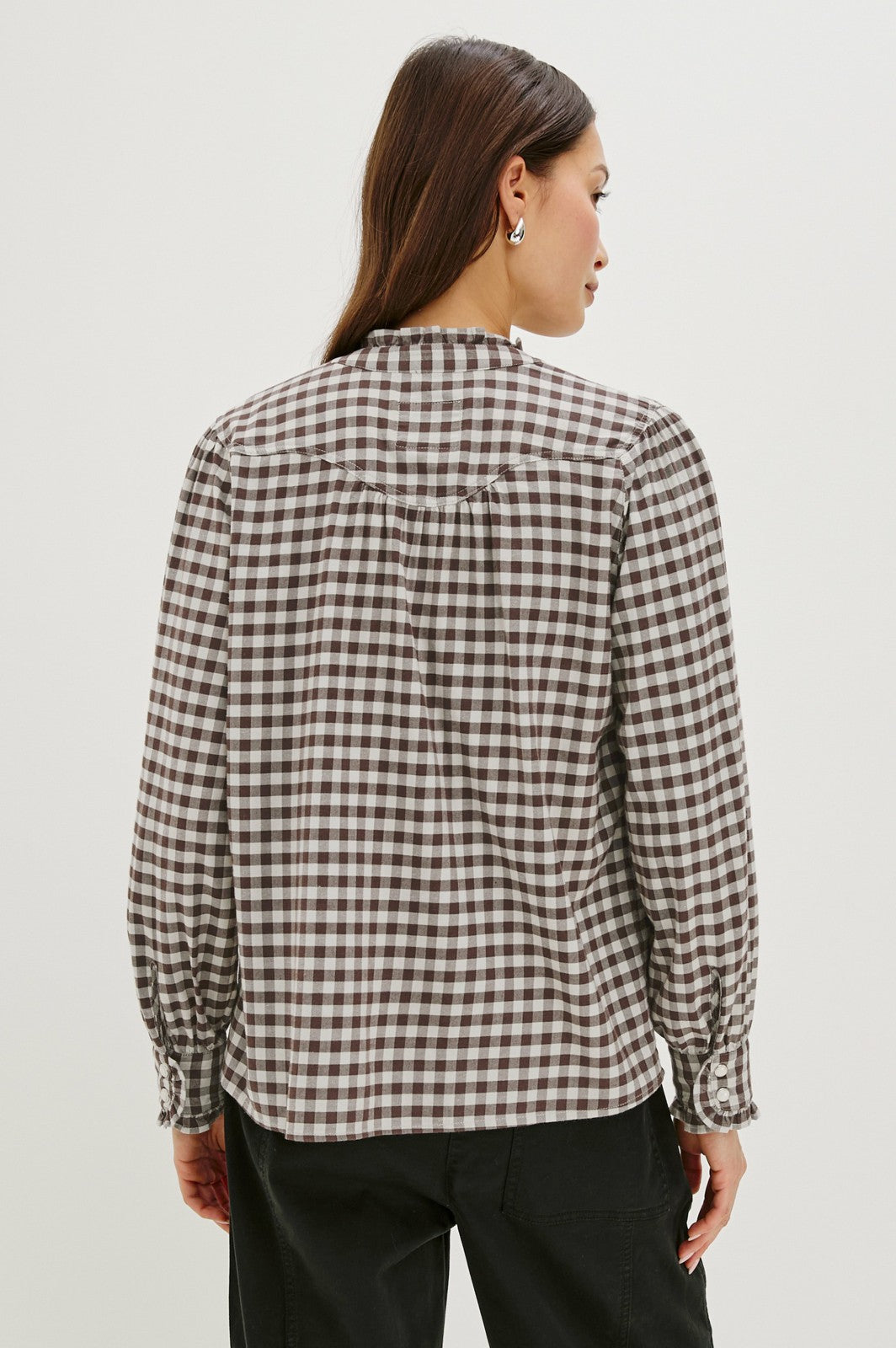 ALANNA SHIRT - CHOCOLATE CHIP| Rails for sale